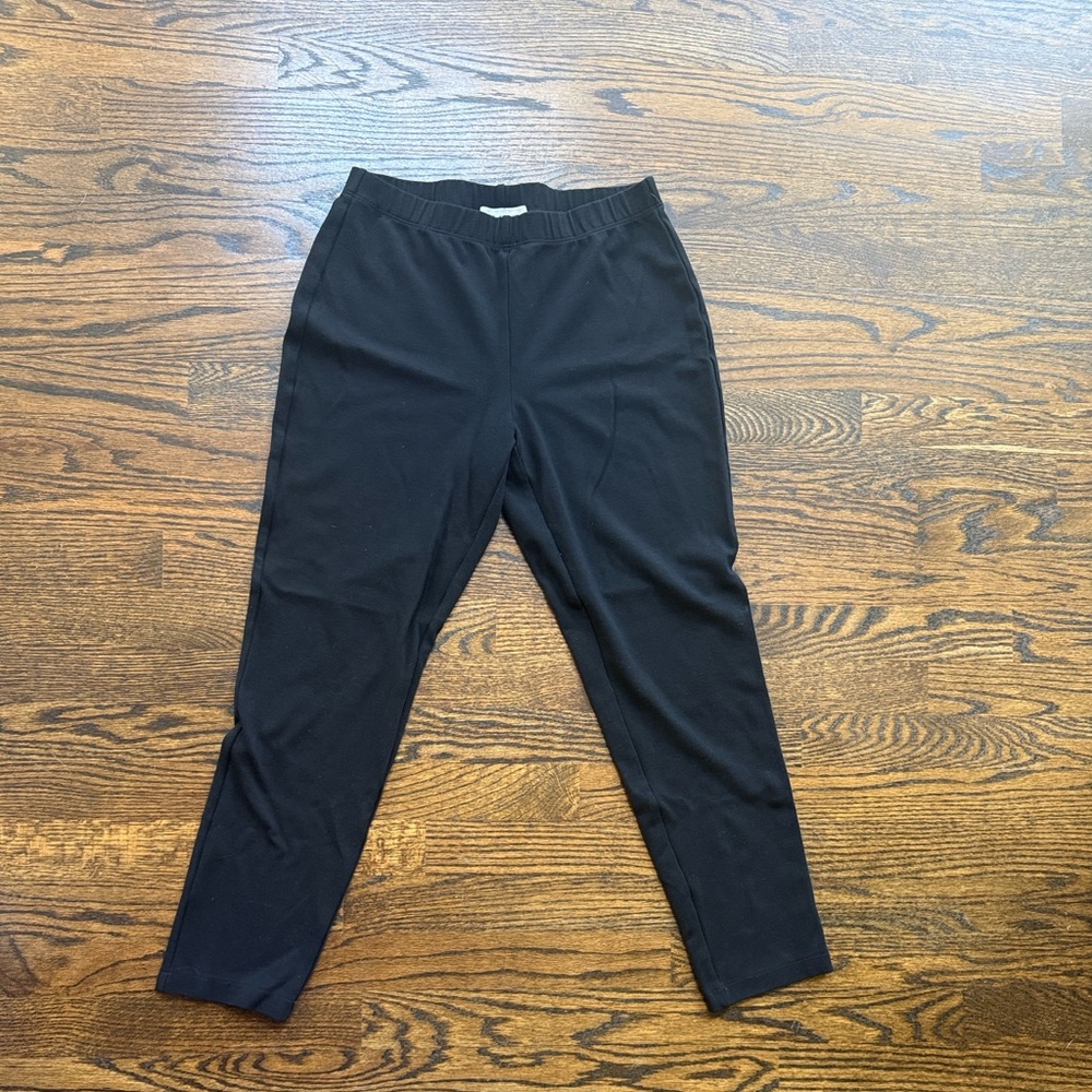 St. John Collection Black Pull-On Pants